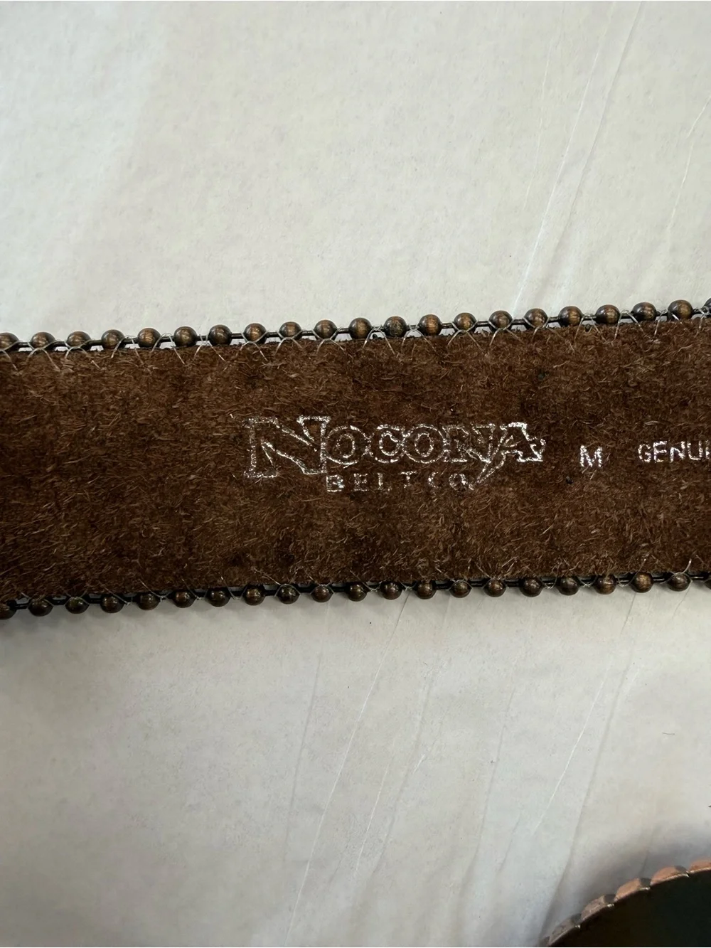 Nocona Belt Co statement western